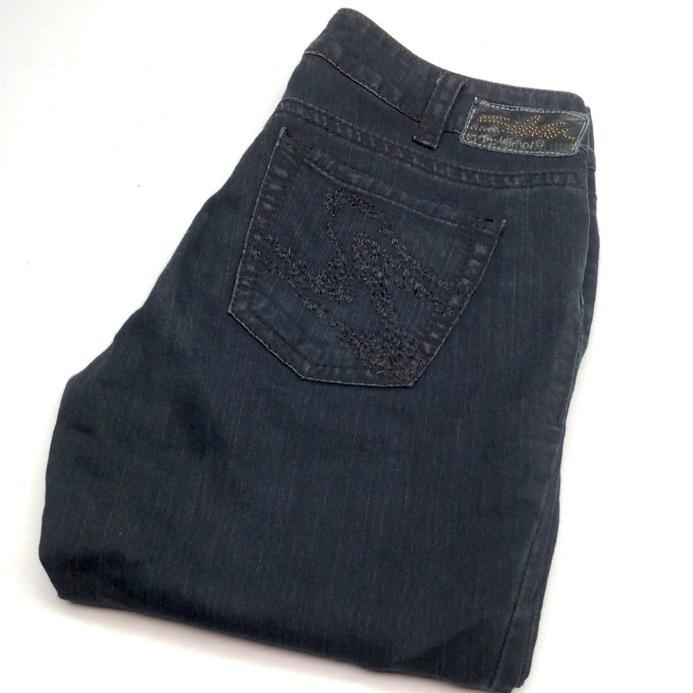 SILVER SUKI BLACK FLARE BOOT VINTAGE JEANS 30x32 ⭐️